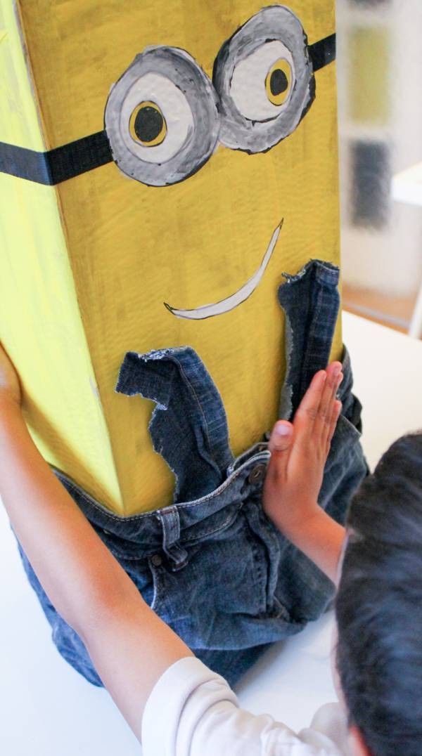 Cardboard Box Minion