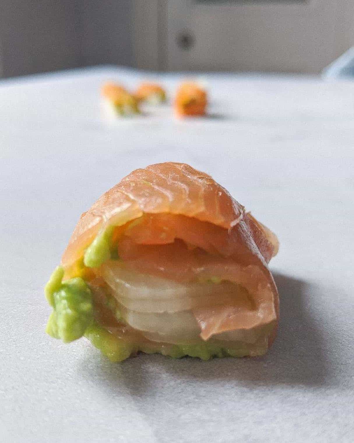 High Protein Smoked Salmon Bites