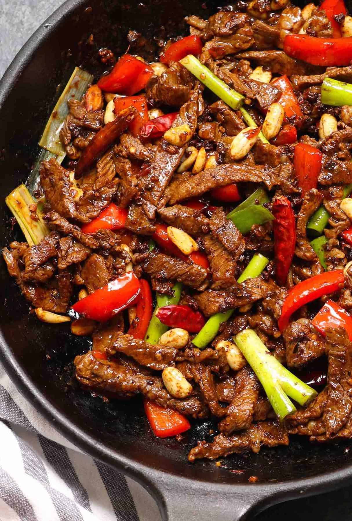 Mouth-numbing Kung Pao Beef