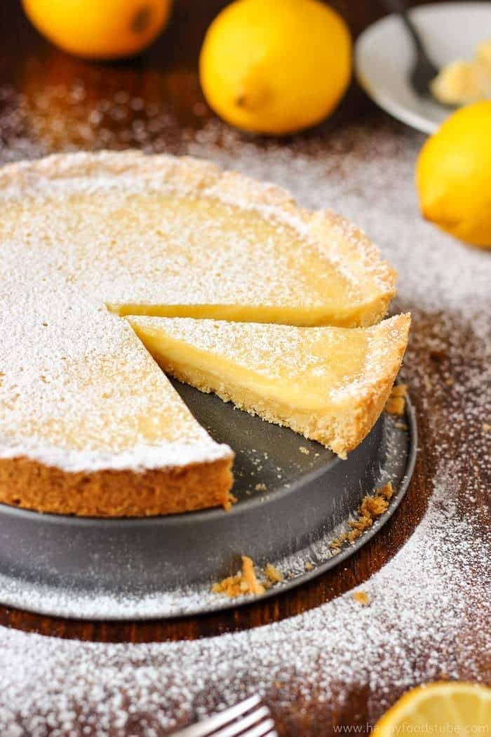 Simple Homemade Lemon Tart