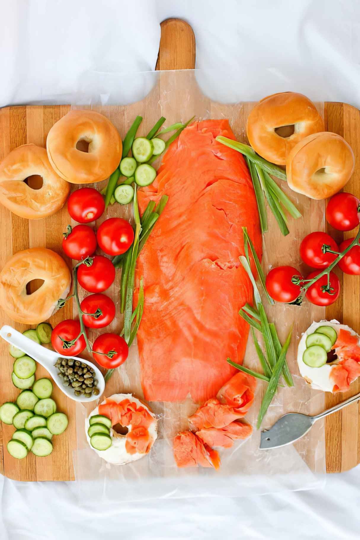 Bagels and Lox – Best Food Bar Idea!