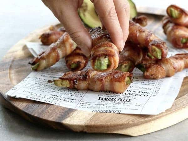 Bacon-Wrapped Avocado Fries