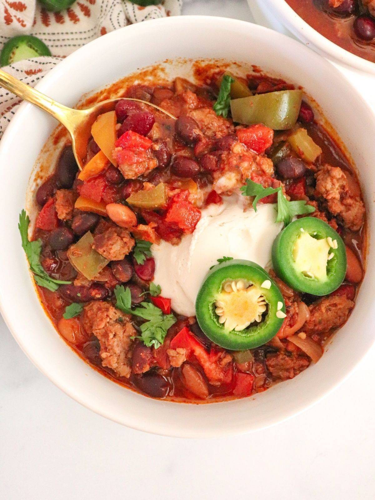 Everyday Vegan Crockpot Chili