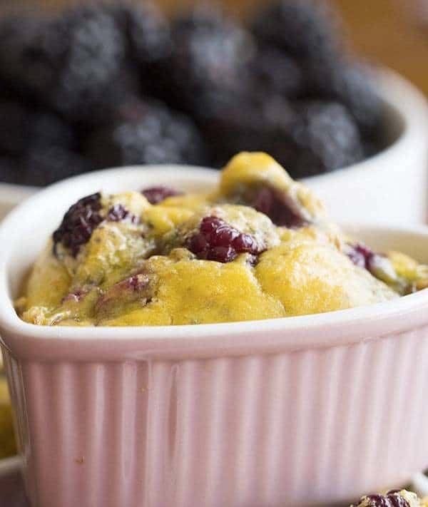 Blackberry Egg Bake