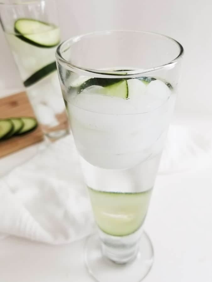 Refreshing Cucumber Melon Vodka Cocktail