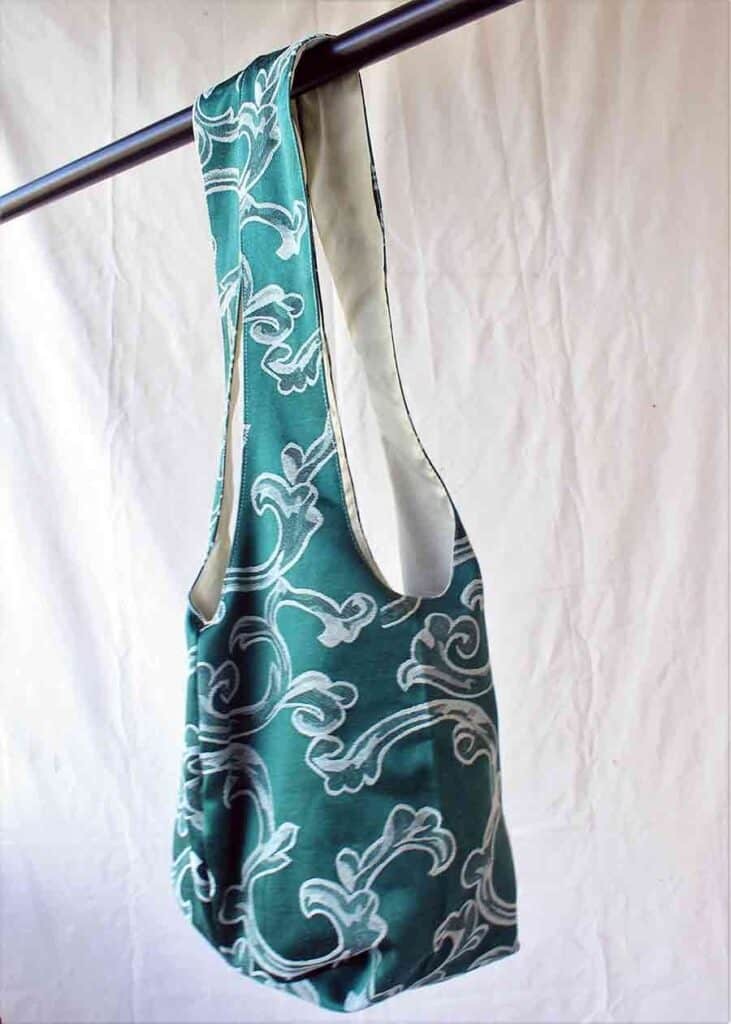 Easy Sew Slouchy Tote Bag With Free Pattern