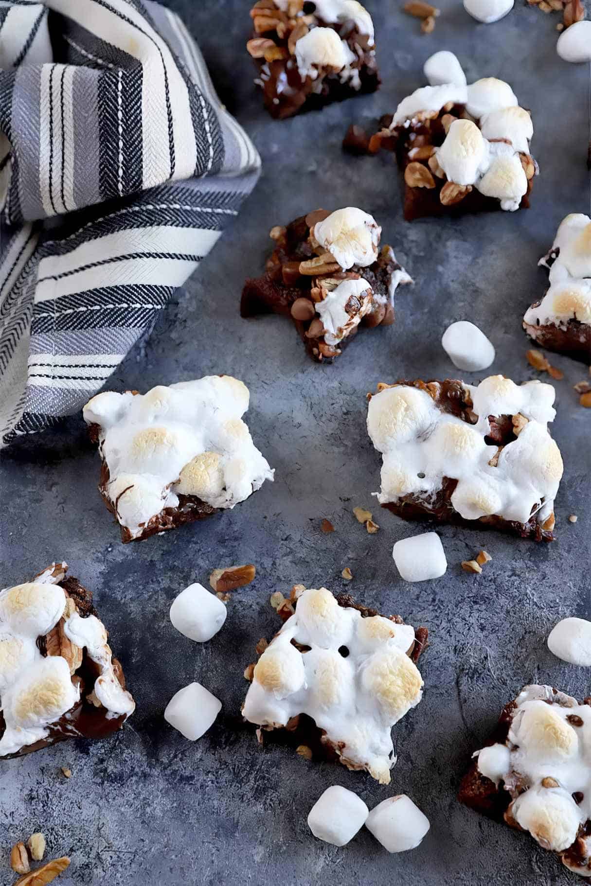 Delicious Rocky Road Brownies Recipe