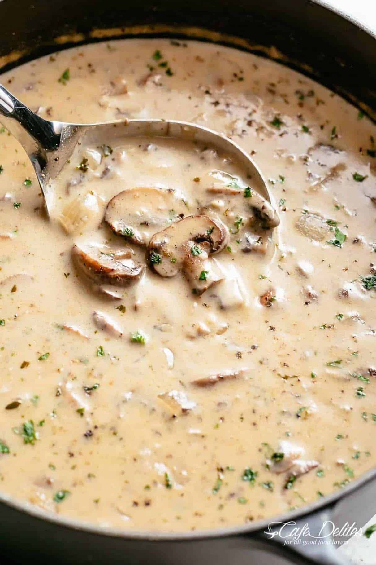 Easy Cream of Mushroom Soup