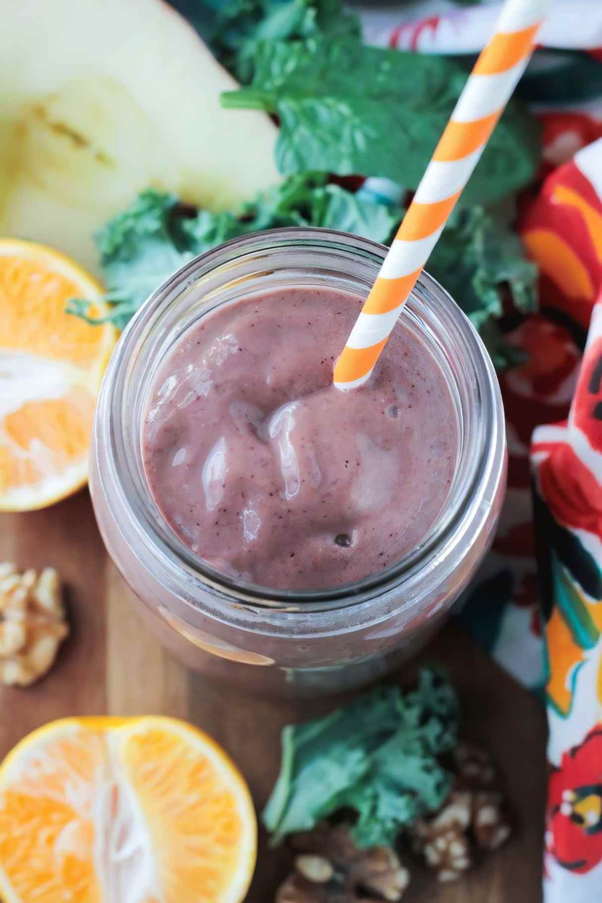 Healthy Superfood Fruit Smoothie for Glowing Skin