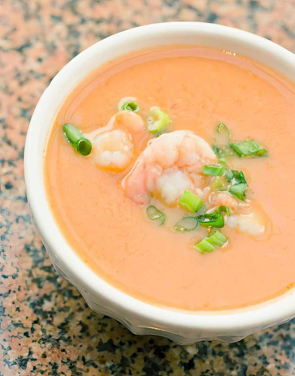 Shrimp Bisque – Seafood Soup Recipe