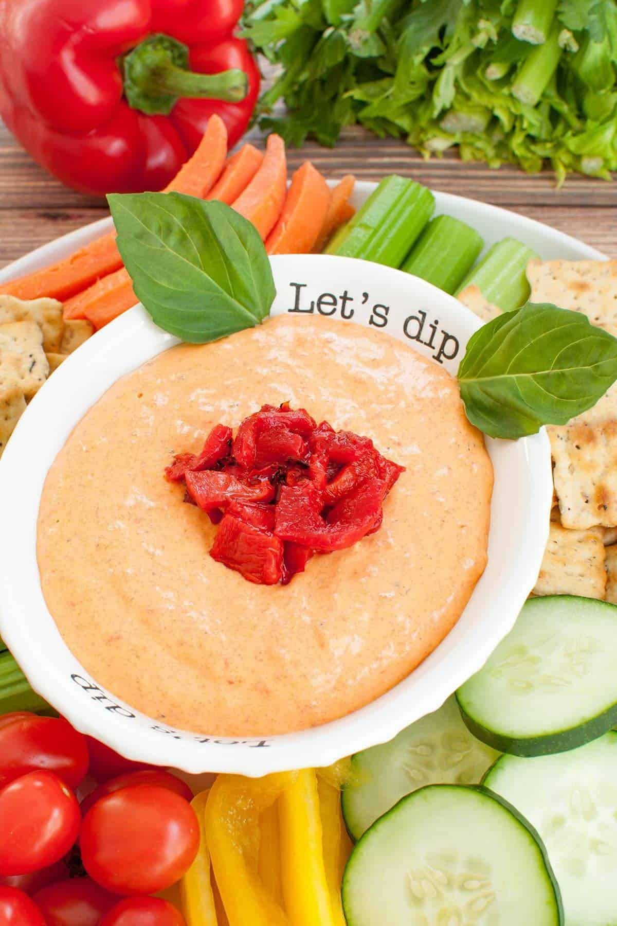 Roasted Red Pepper Dip