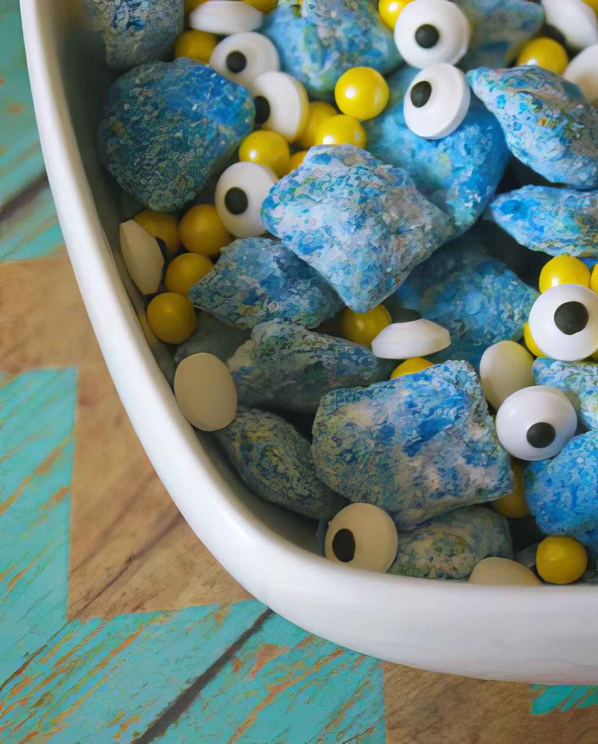 Make Minion Recipes! Muddy Buddies Chex Mix