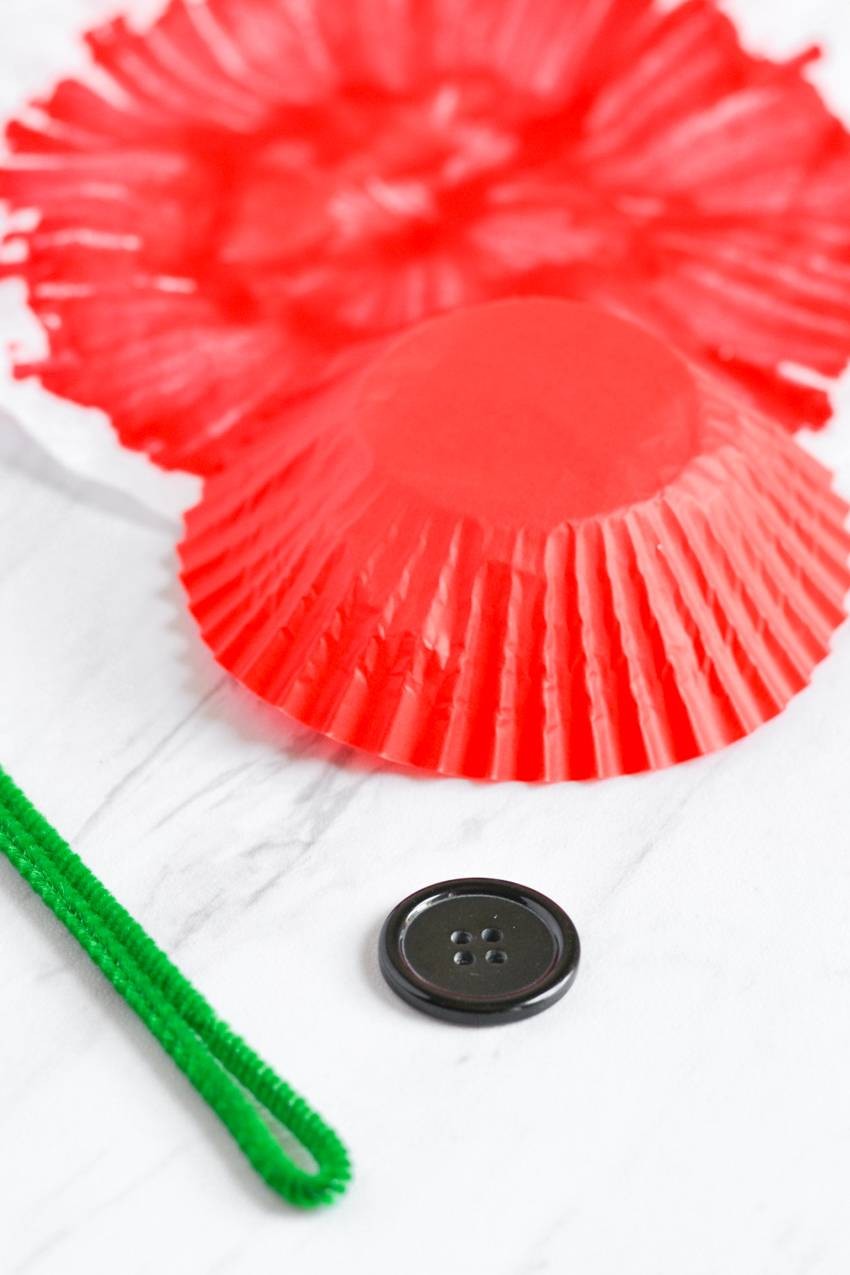 Memorial Day Paper Poppy Craft