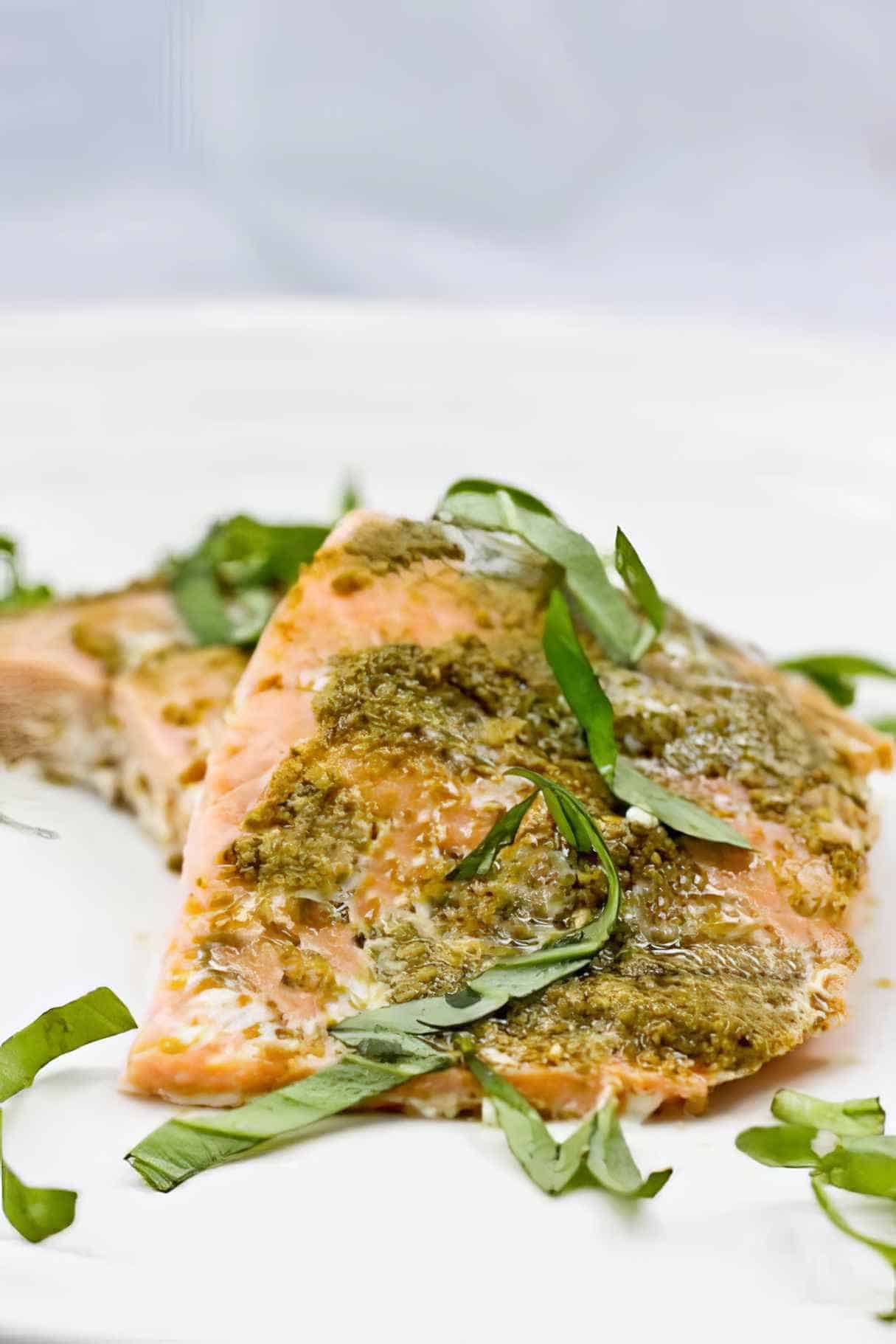 Favorite Pesto Salmon