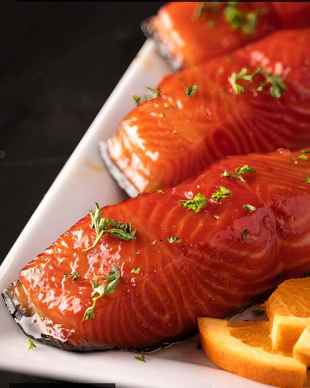 How to Make Smoked Salmon Brine for Salmon with Maple Orange Glaze