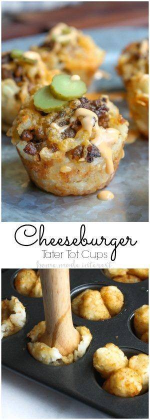 Cheeseburger Tots