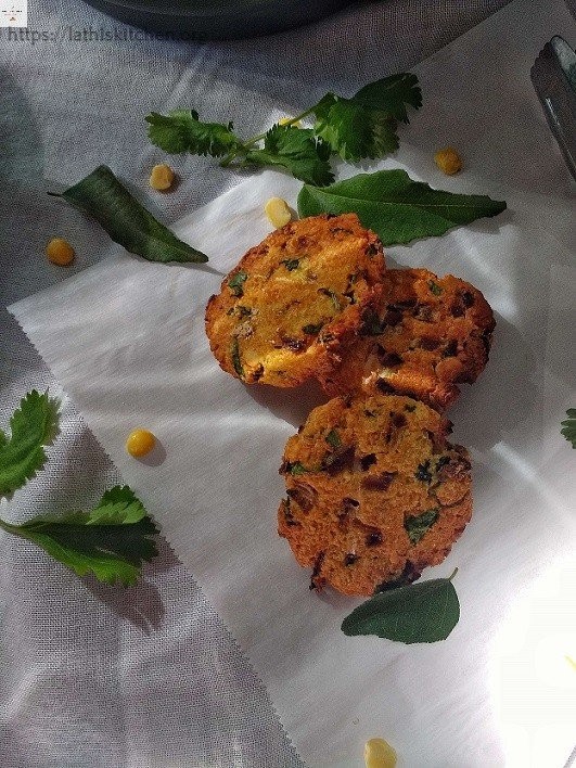 Air fried Paruppu Vada/ Chana Dal Fritter – Vegan, Gluten free snack