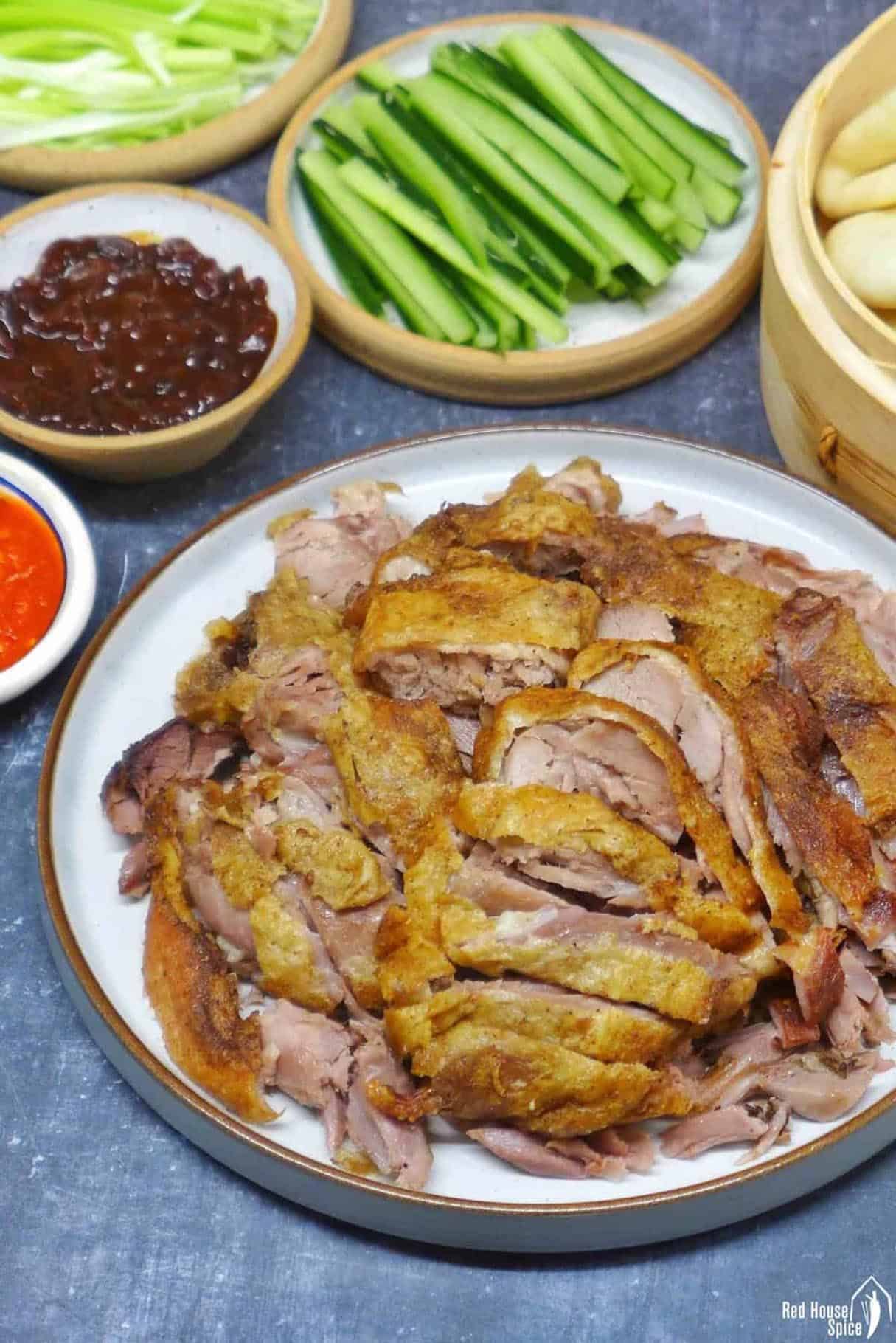 Aromatic Crispy Duck Marinated with Spices