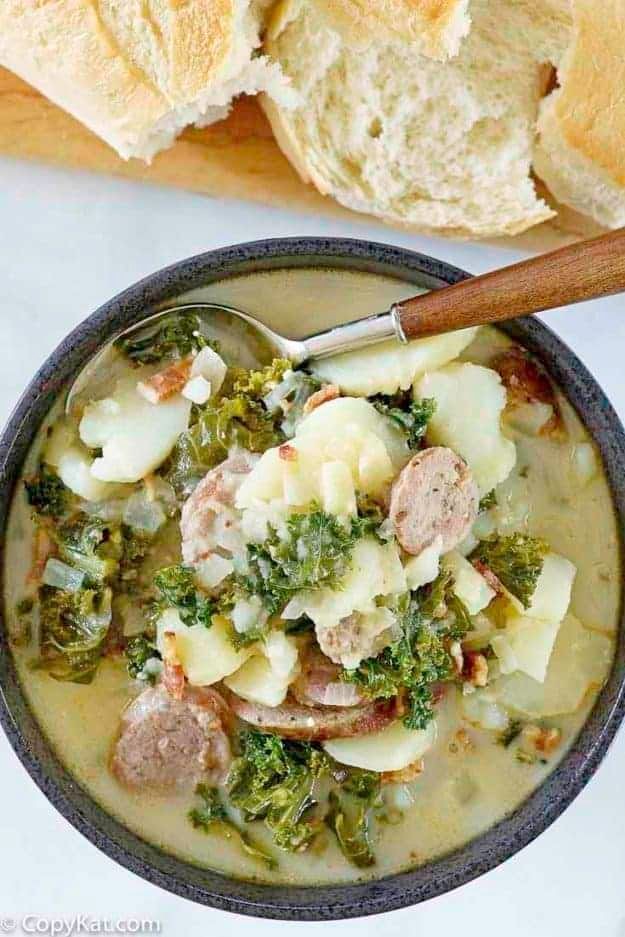 Slow Cooker Olive Garden Zuppa Toscana