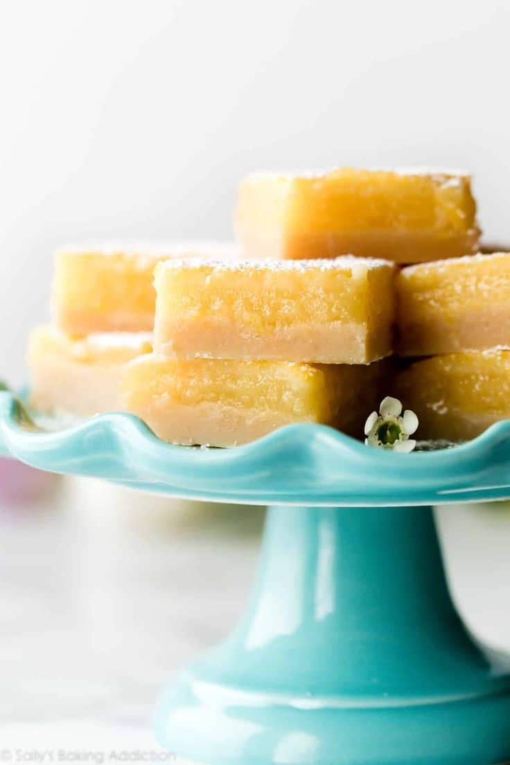 Lemon Bars with Shortbread Crust