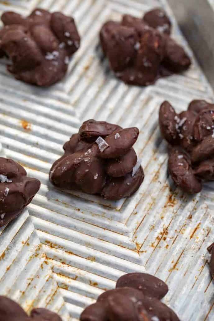 Chocolate Covered Almond Cakes