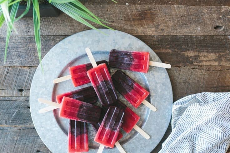 Mixed Berry Popsicles