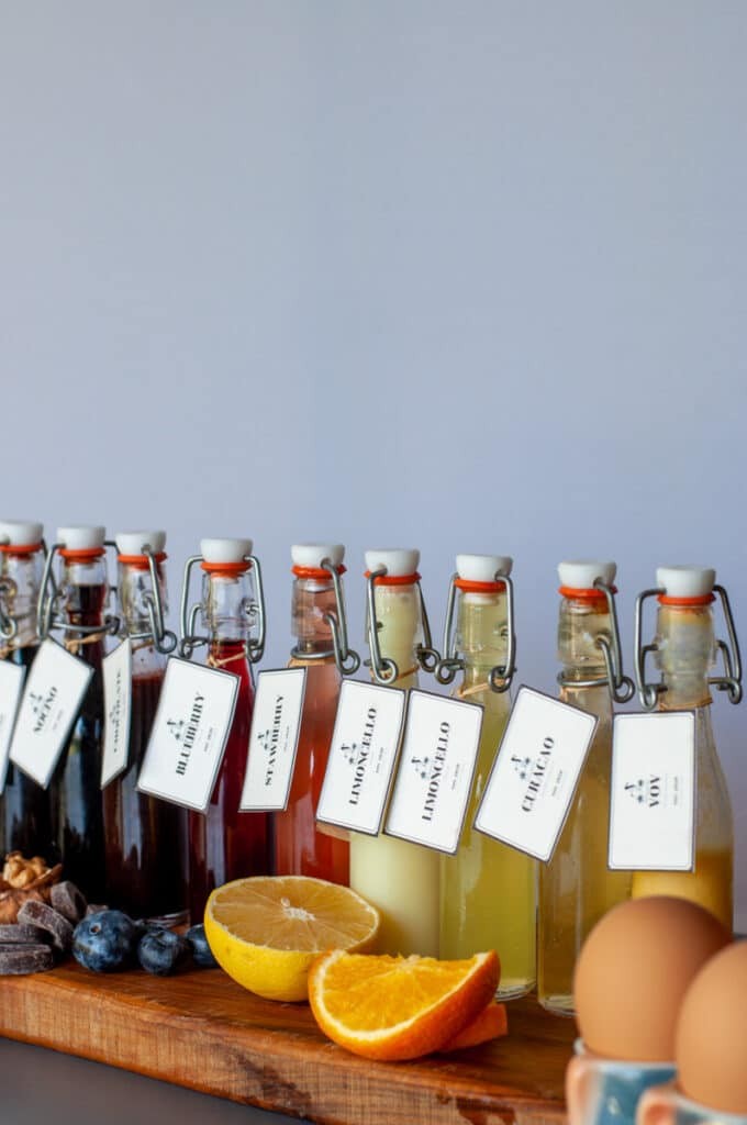 Homemade Italian Liqueurs Edible Gifts