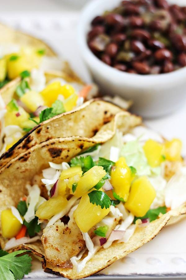 Baked Tilapia Fish Tacos Recipe