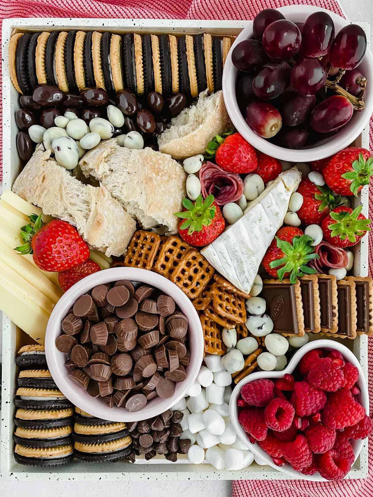 Summer Dessert Charcuterie Board fpr Kids