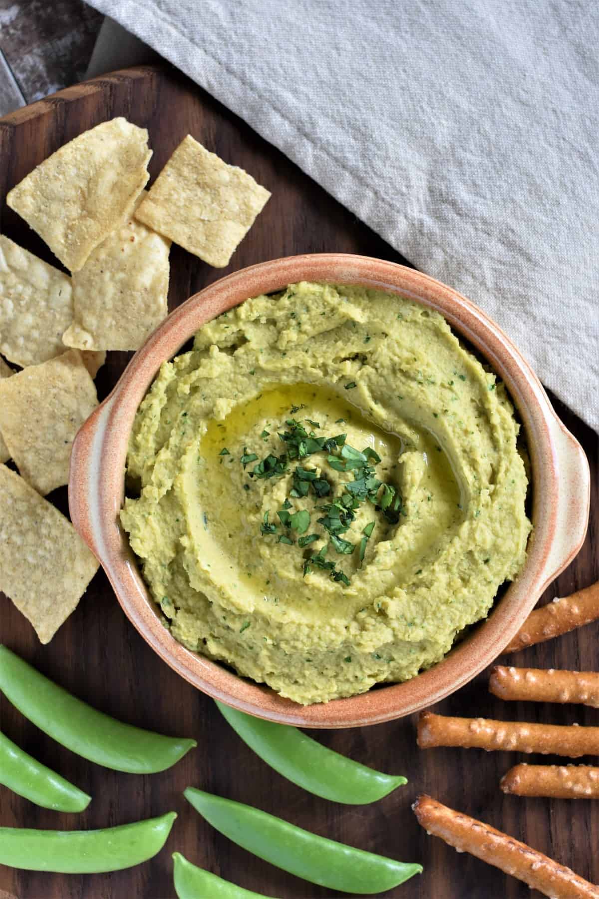 Avocado Hummus [Tahini-Free]