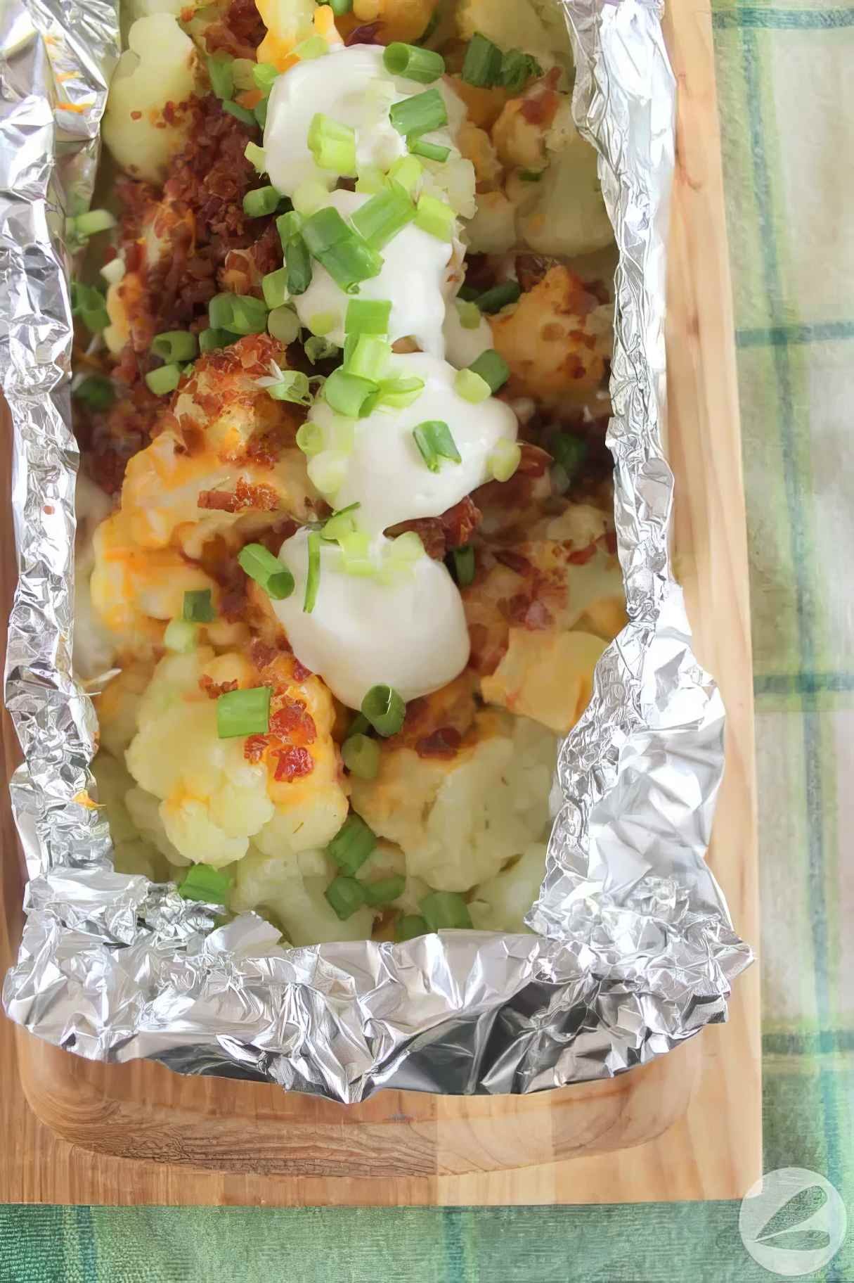 Loaded Campfire Cauliflower for Weeknight Dinner