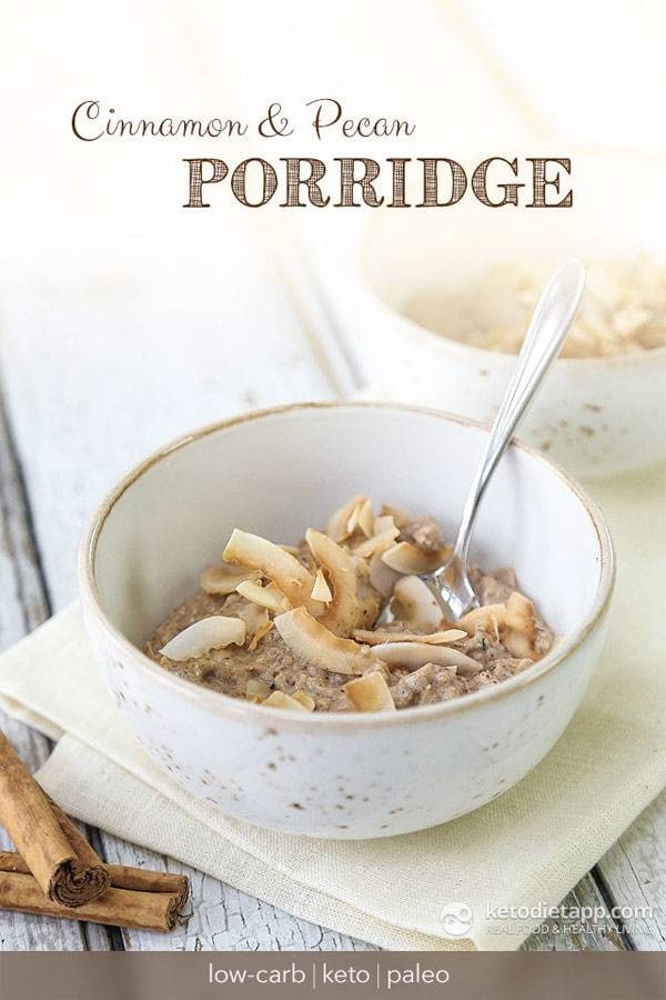 Cinnamon & Pecan Keto Porridge