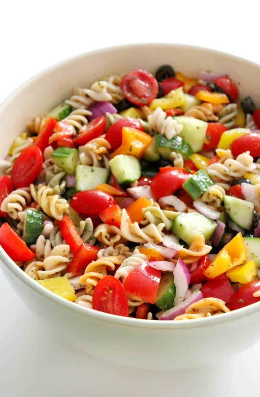 Cold Italian Pasta Salad (Gluten-Free, Vegan, Allergy-Free)