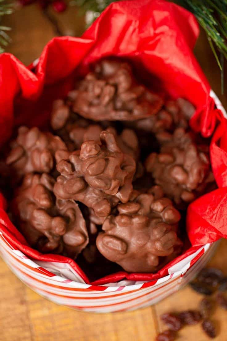 Chocolate Raisin Chewy Clusters