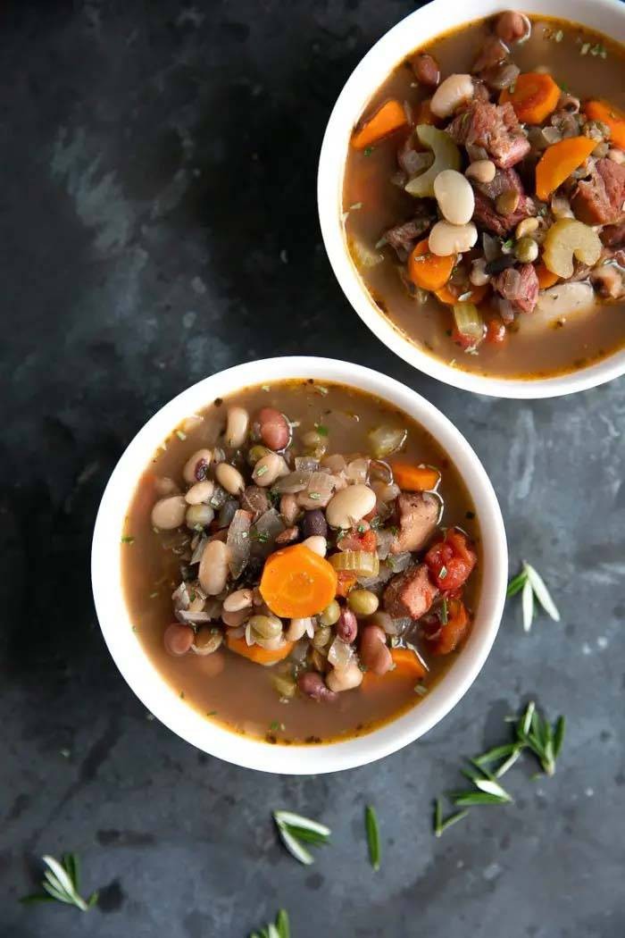 Ham and Bean Soup Recipe (Crock Pot)