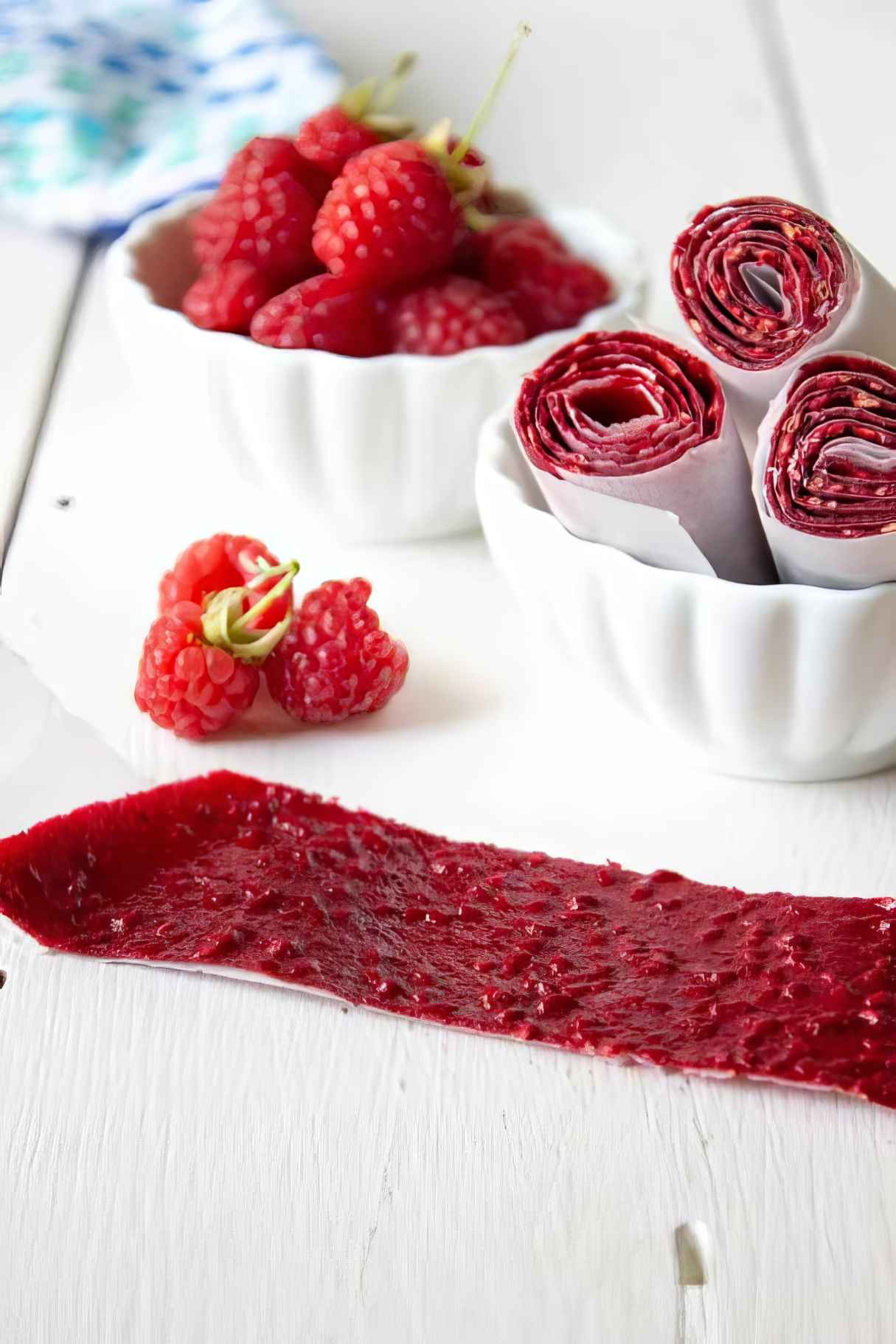 Raspberry Fruit Roll Ups – Packaged Snack for Birthday Picnic