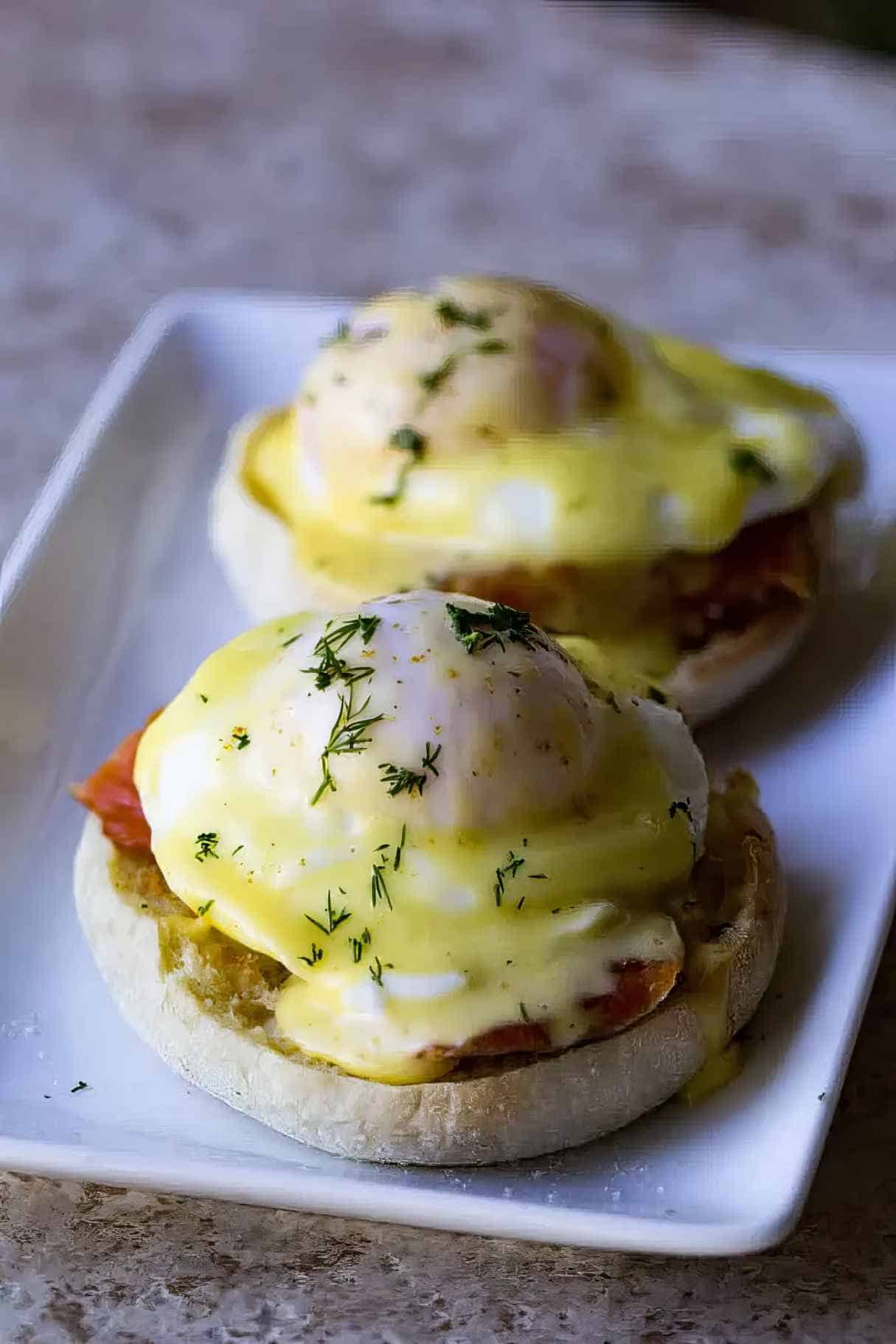 Delicious Home-cooked Smoked Salmon Eggs Benedict