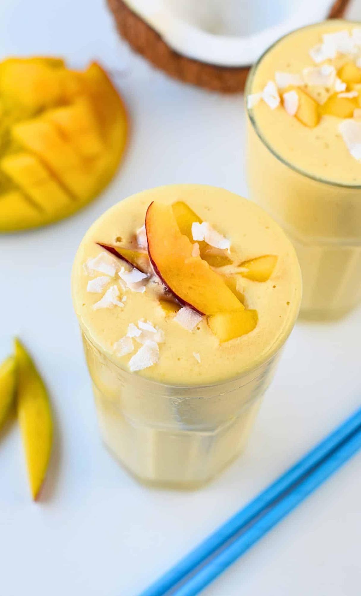 Make a Vegan Mango Smoothie