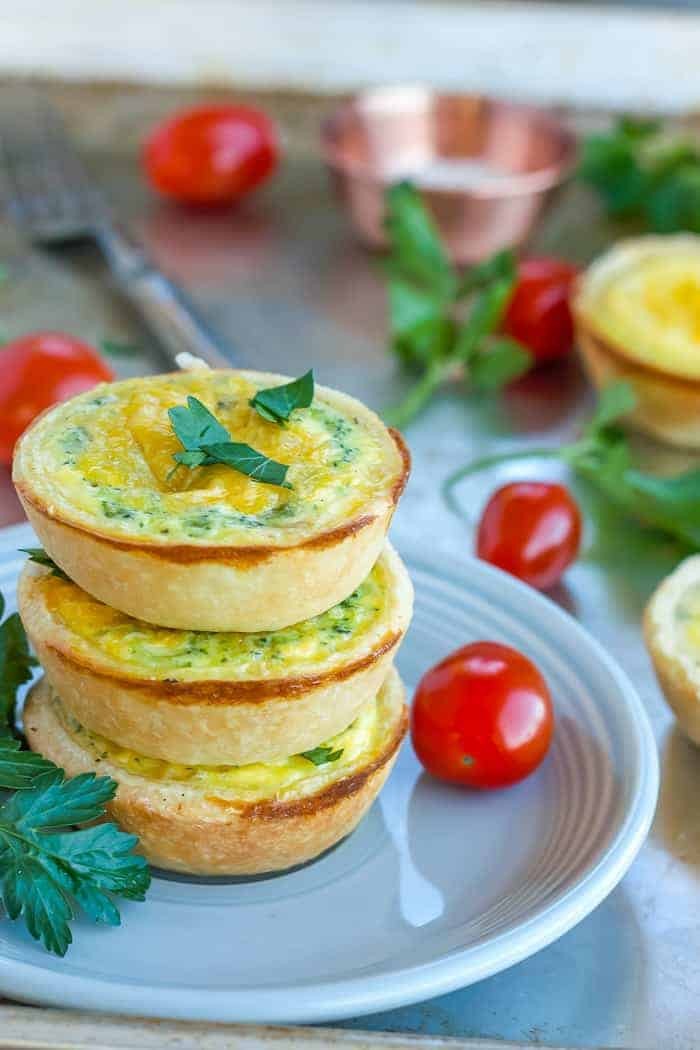 Mini Quiche Appetizers {Muffin Tin Quiche}