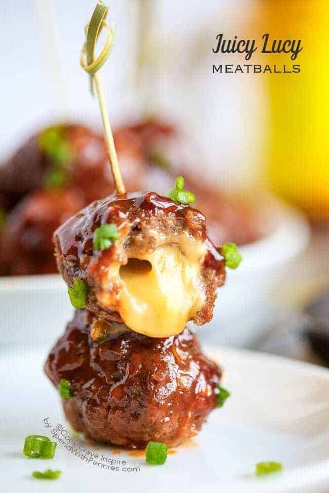 Juicy Lucy Meatballs