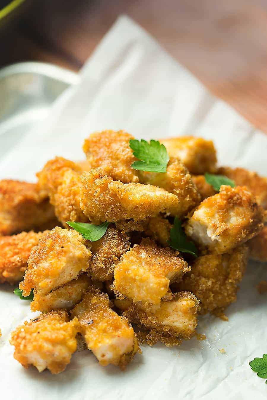 Pork Rind Keto Chicken Nuggets