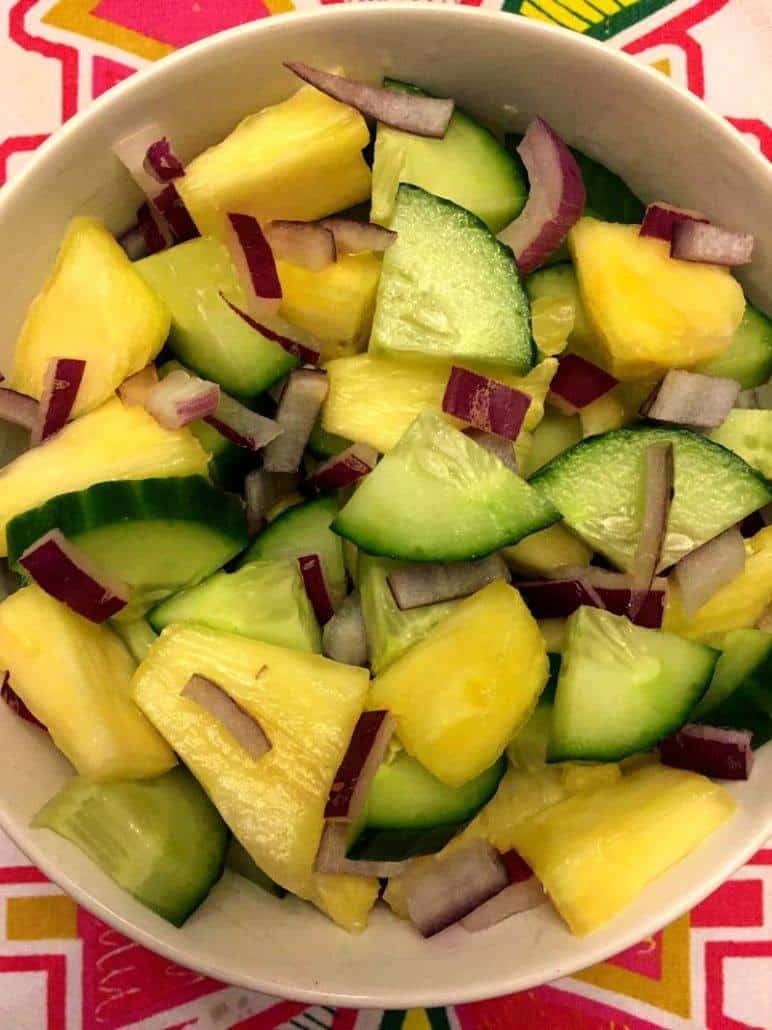 Pineapple Cucumber Salad Recipe