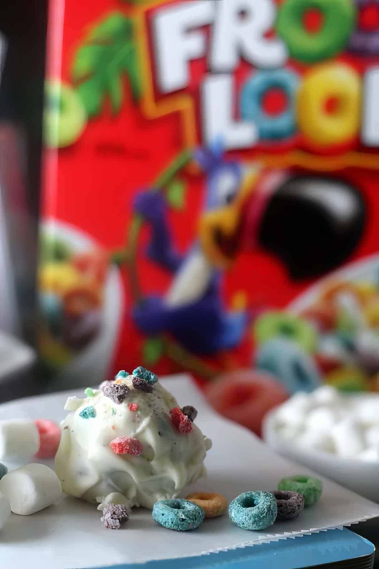 Tasty Froot Loops Marshmallow Bombs