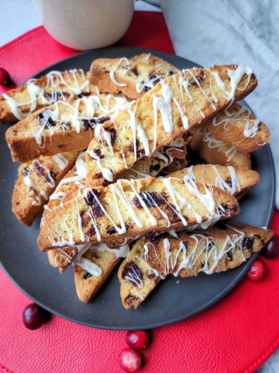 Cranberry Orange Biscotti