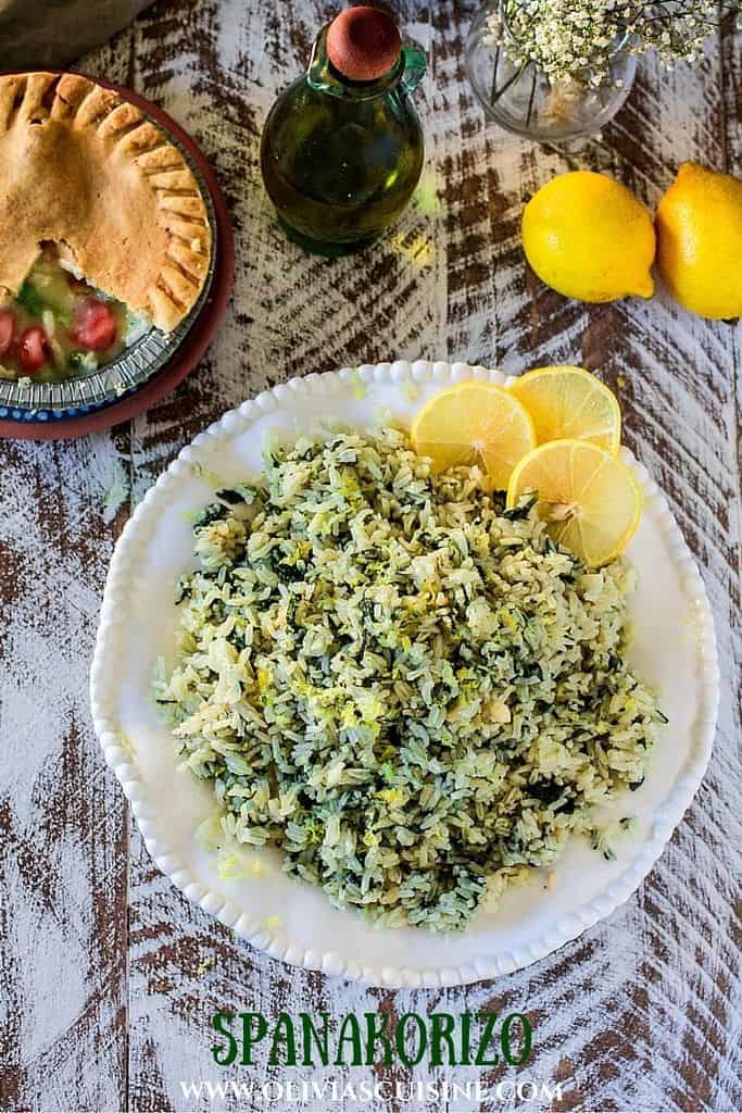 Greek Spinach Rice