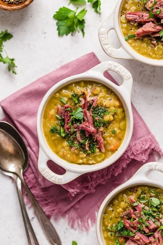 Slow Cooker Split Pea Soup