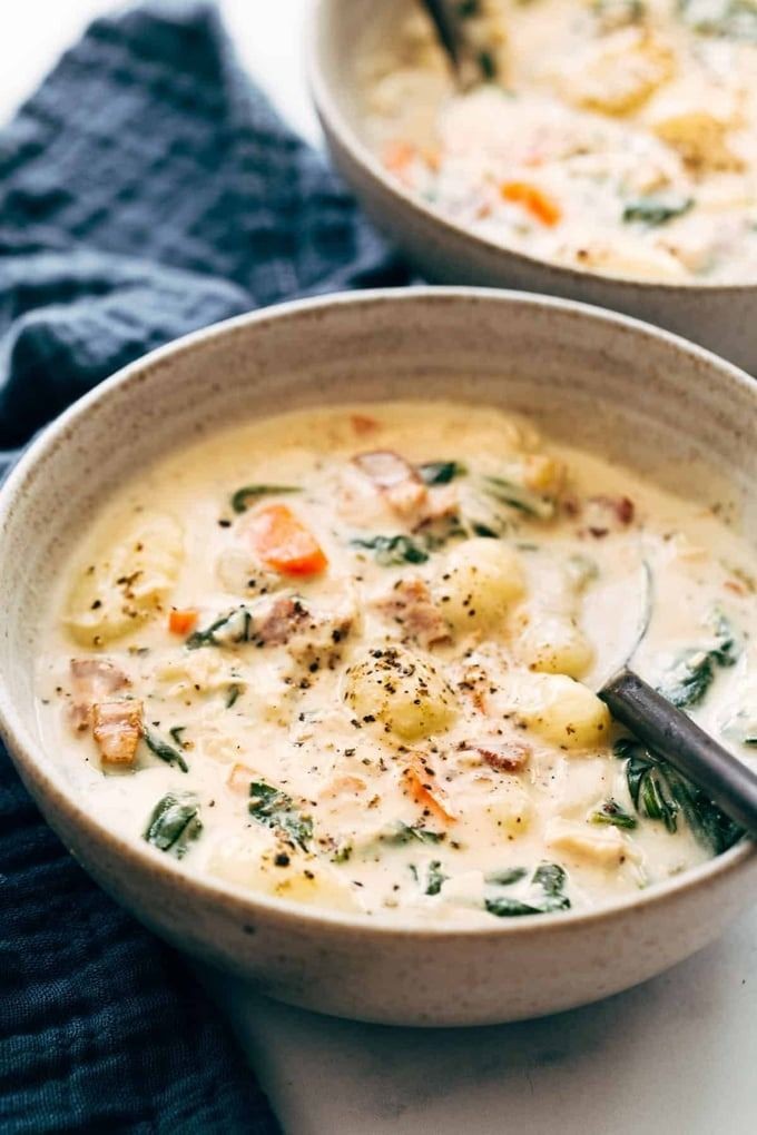 Crockpot Chicken Gnocchi Soup