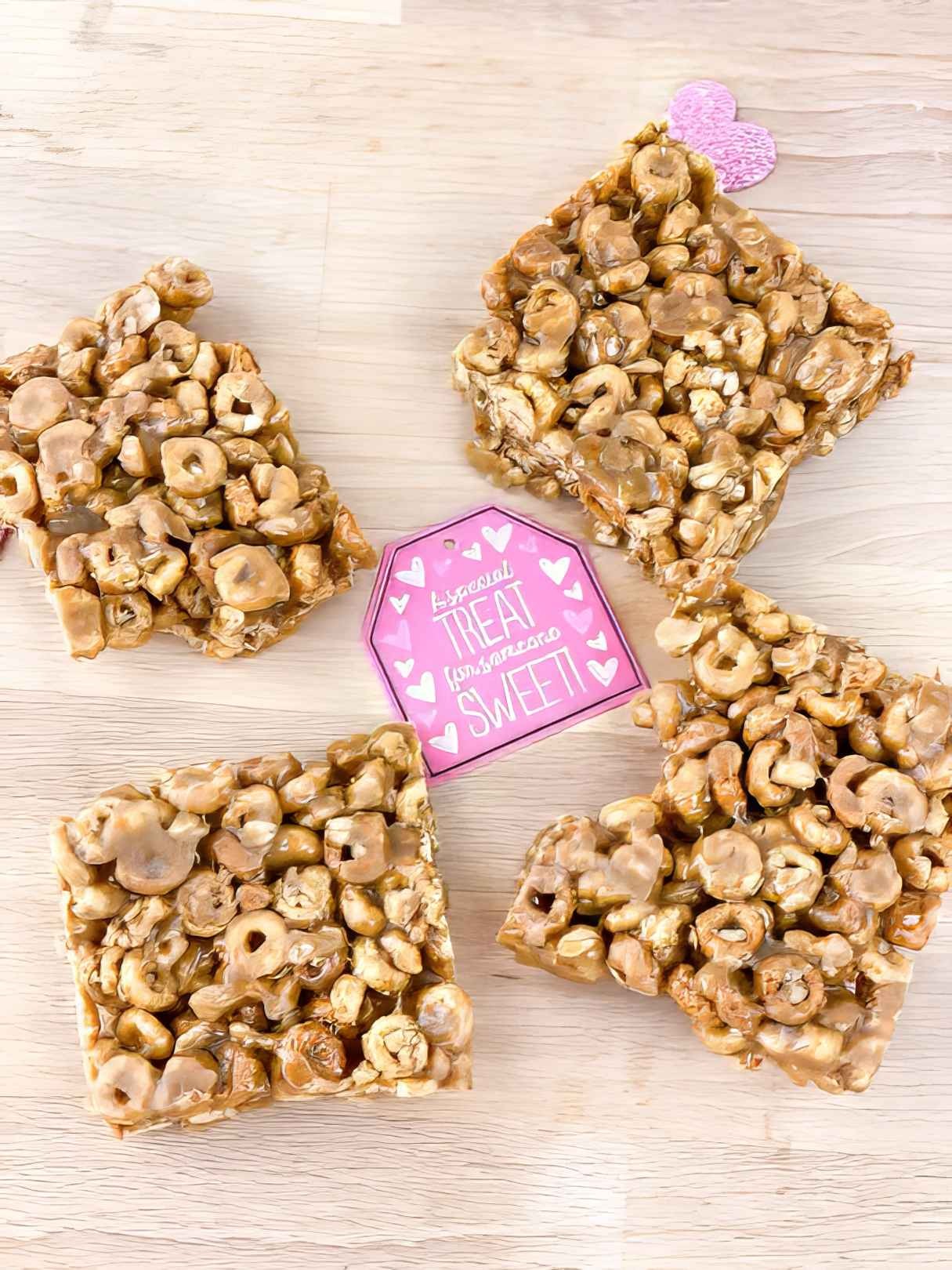 Peanut Butter Oat Crunch Cereal Bars Popular Recipe