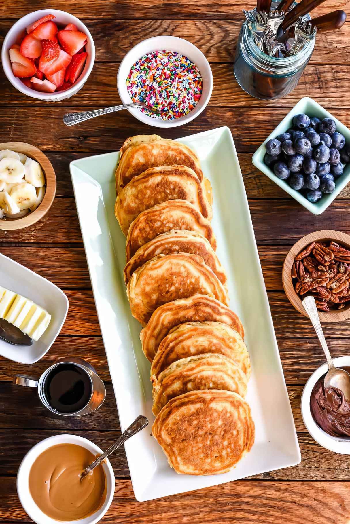 How to Host an Epic Pancake Bar Holiday Party