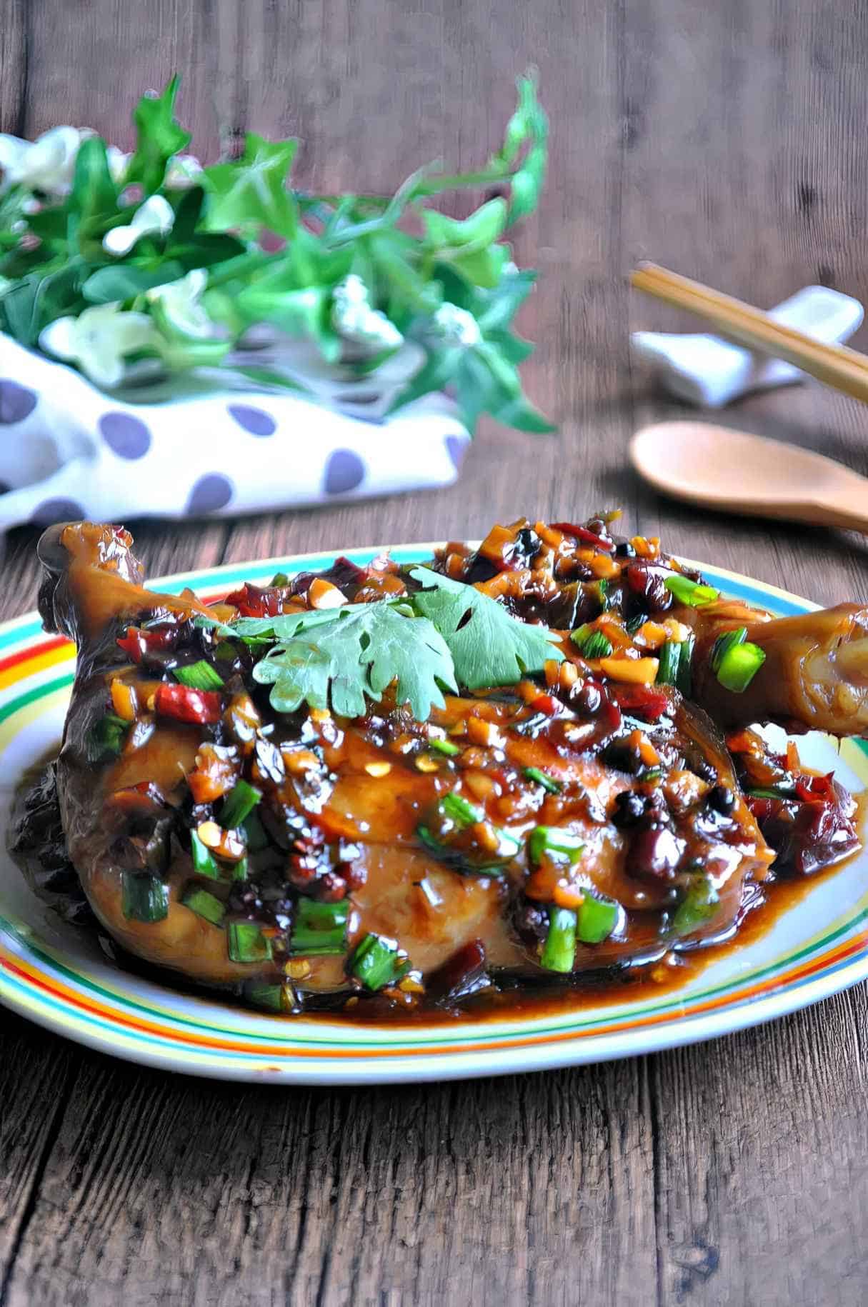 Stewed Chicken Legs in Szechuan Style